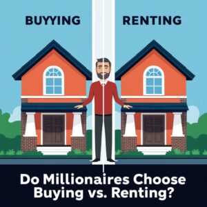 Do Millionaires Prefer Buying or Renting?