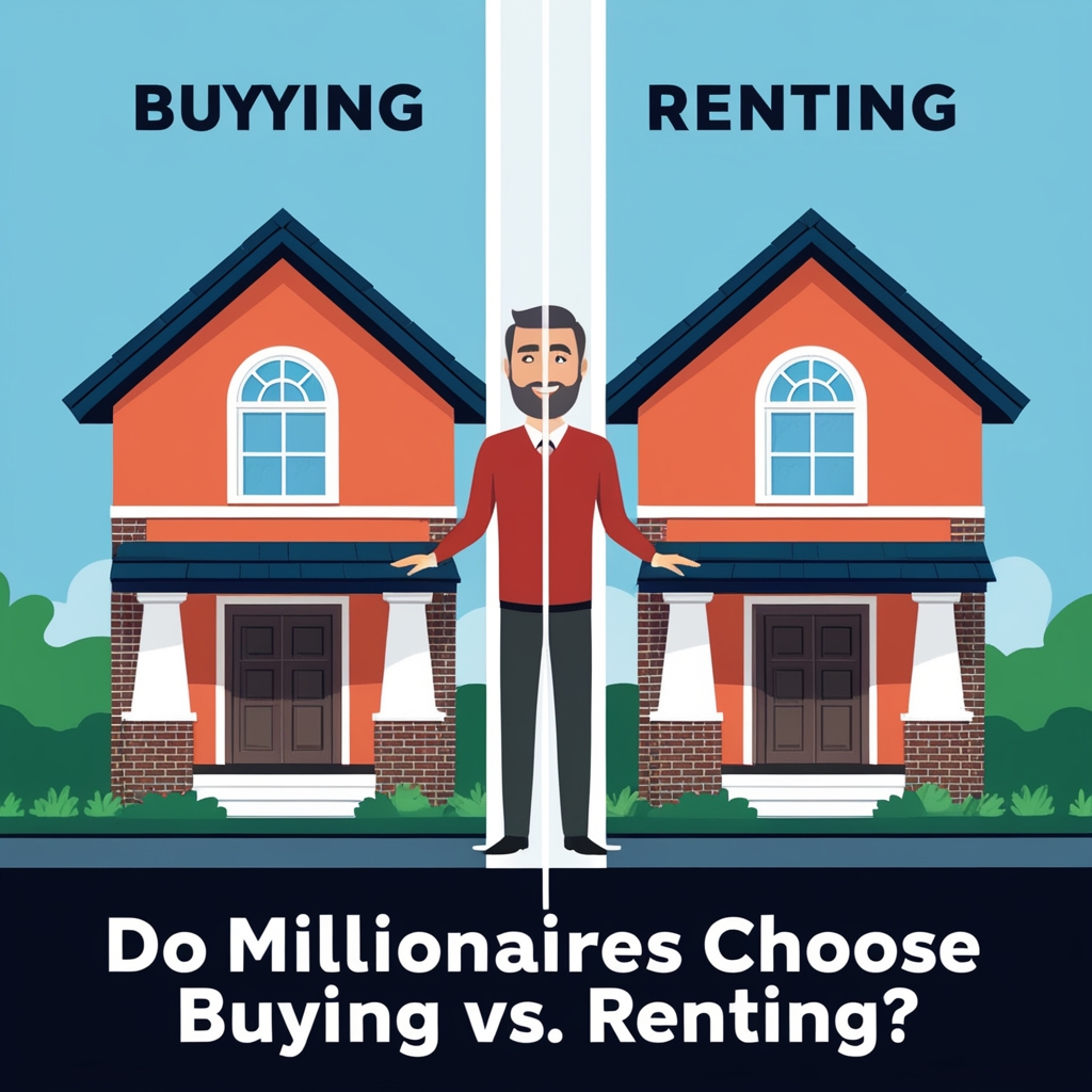 Do Millionaires Prefer Buying or Renting?