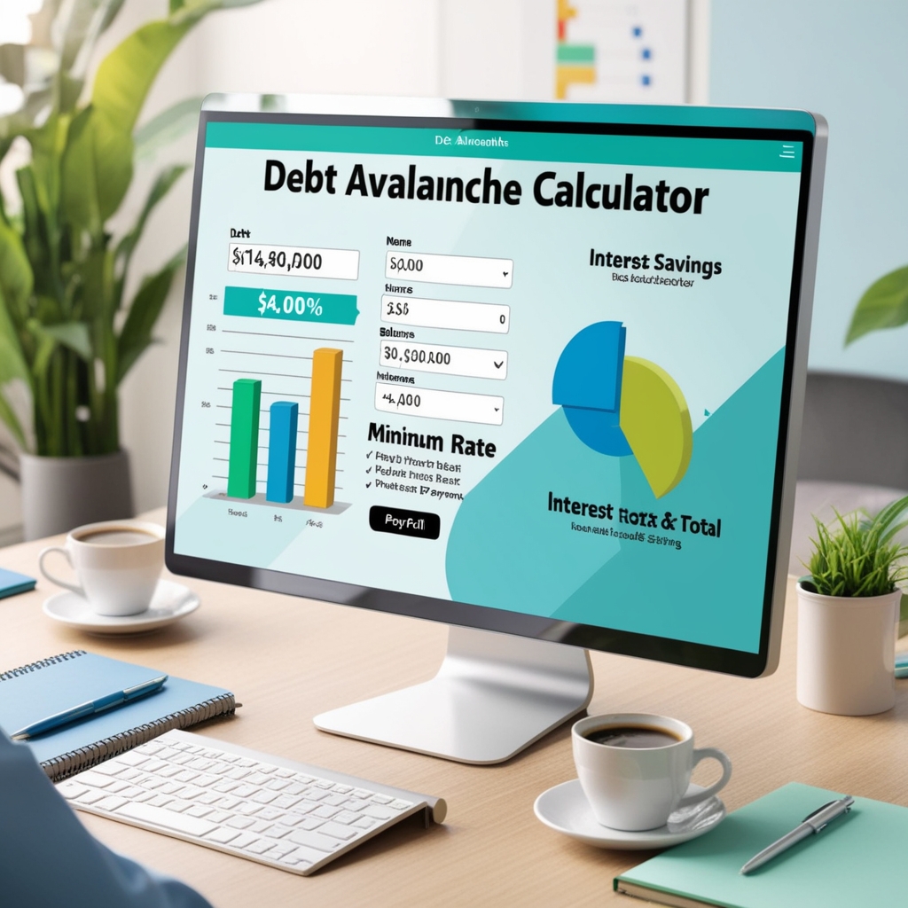 Debt avalanche calculator