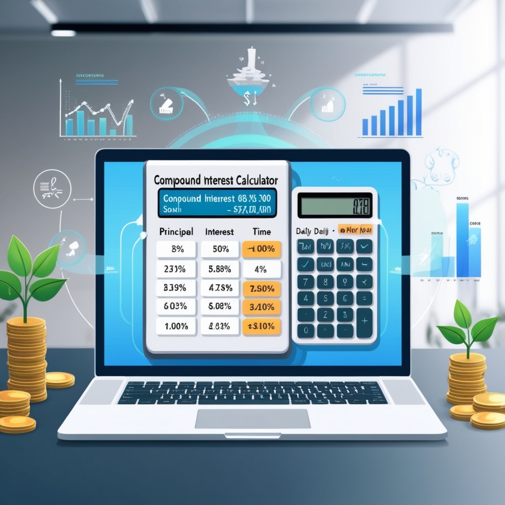 Compound Interest Calculator by Day